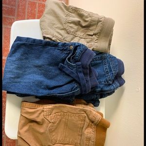 Lot of 4 pairs of Boys size 24 month pants
